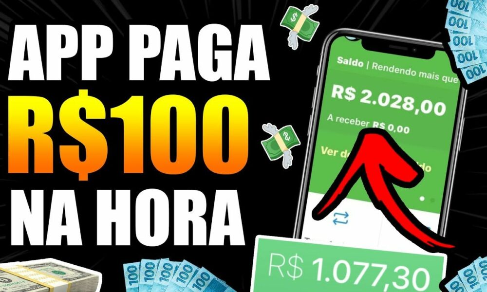 APLICATIVO PARA GANHAR DINHEIRO PAGA R$100,00 TODO DIA SEM INDICAR/Como Ganhar Dinheiro na Internet