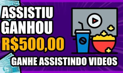 [ASSISTIU GANHOU $500] Ganhe Dinheiro Assistindo Vídeos no YouTube/Como Ganhar Dinheiro na Internet