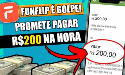 ✅😧 [CUIDADO] APLICATIVO FUNFLIP PAGANDO NO PIX NA HORA [É GOLPE?] ✅💲Como ganhar dinheiro na internet