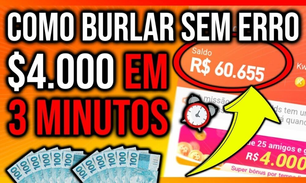 Como BUGAR o KWAI e GANHAR $6.789 REAIS TODO DIA 💰(Bug da Play Store) Como Ganhar Dinheiro no Kwai