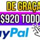 👉Como Ganhar $920,00 TODOS OS DIAS no Paypal De Graça (*NOVO APP PAGANDO*) Ganhar Dinheiro no Paypal