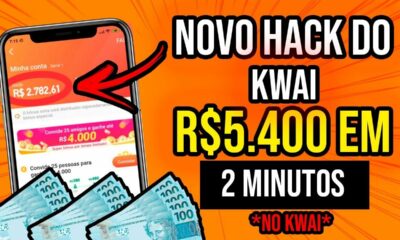 Como Ganhar R$680 Reais em 60 SEGUNDOS Assistindo Vídeos no Kwai 😱 Como Ganhar Dinheiro no Kwai