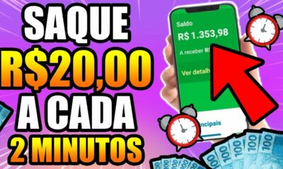 DESTRUINDO o Kwai e TikTok 🤑NOVO APP PAGANDO R$20,00 A CADA 2 MINUTOS/Ganhar Dinheiro na Internet