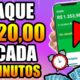 DESTRUINDO o Kwai e TikTok 🤑NOVO APP PAGANDO R$20,00 A CADA 2 MINUTOS/Ganhar Dinheiro na Internet