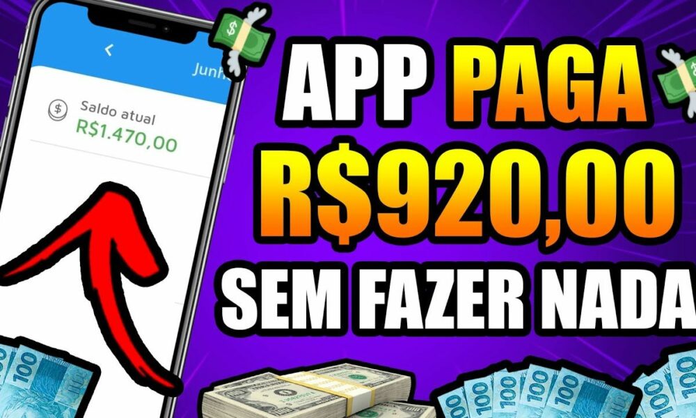 DESTRUINDO o Kwai e TikTok 🤑NOVO APP PAGANDO R$920 RÁPIDO SEM FAZER NADA/Ganhar Dinheiro na Internet