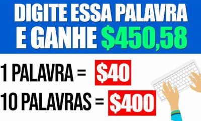 DIGITE ESSA PALAVRA NO GOOGLE E GANHE $450,58 em apenas 10 segundos [PROVADO] Ganhar Dinheiro Online