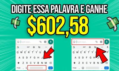 DIGITE ESSA PALAVRA NO GOOGLE E GANHE $600,00 em apenas 5 segundos/Como ganhar dinheiro na internet