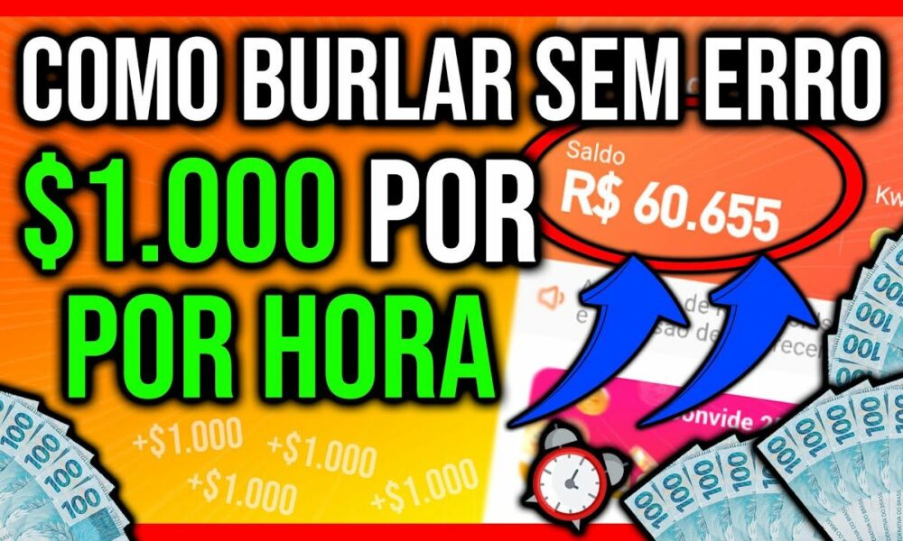 🤑[FUNCIONA] ESSE BUG DO KWAI FAZ VOCÊ GANHAR $1.000 POR HORA SEM PARAR🤑 Como Ganhar Dinheiro no Kwai