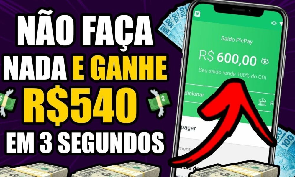 GANHE R$370,00 EM 3 SEGUNDOS NO PIX SEM FAZER NADA (app paga para dormir)Ganhar Dinheiro na Internet