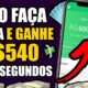 GANHE R$370,00 EM 3 SEGUNDOS NO PIX SEM FAZER NADA (app paga para dormir)Ganhar Dinheiro na Internet