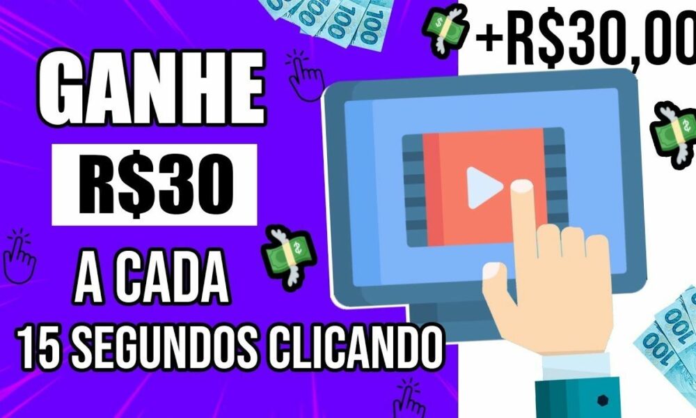 Ganhe $20 A CADA 12 SEGUNDOS CLICANDO EM ANÚNCIOS ($100 por 7 cliques) (Como ganhar dinheiro online)