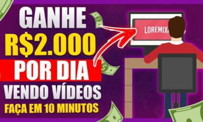 Ganhe $2.000 Por Dia do YouTube em APENAS 10 Minutos [PROVA de $113.000] Como Ganhar Dinheiro Online