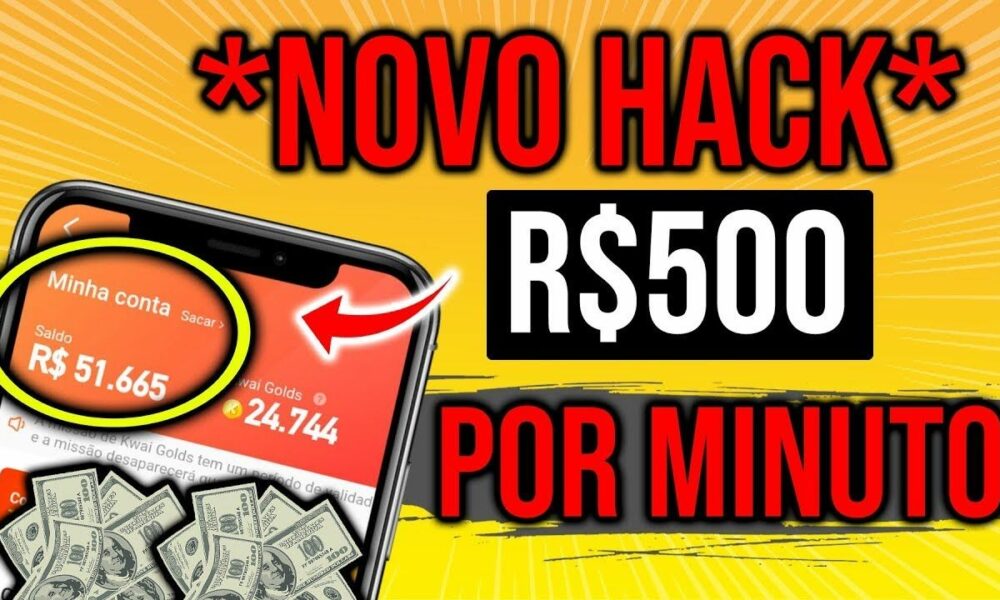 Ganhe $75,00 Por 5 Minutos no KWAI [SEM BUGAR e SEM CONVIDAR] Como Ganhar Dinheiro no Kwai