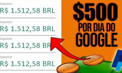 Ganhe Dinheiro do GOOGLE R$500 Por Dia na PLAY STORE (Paga para dormir) Ganhar Dinheiro Online