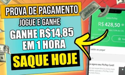 ✅😧JOGUE E GANHE! INSCRITA RECEBEU R$14,85 EM 1 HORA DESSE APLICATIVO NO PAYPAL! (PROVA PAGAMENTO)✅💲