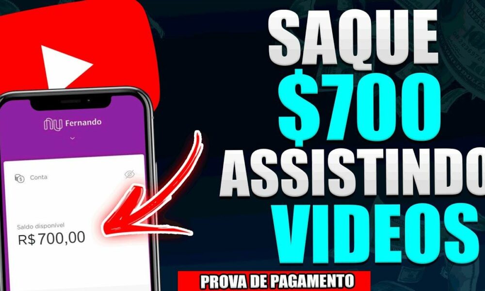 [Pagou $700.00] Como Ganhar Dinheiro Assistindo Vídeos no YouTube - Como Ganhar Dinheiro na Internet