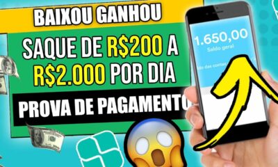 [RECEBA NA HORA] BAIXOU ESSE APP JÁ GANHA R$2.000 NO PIX +Prova de Pagamento🤑como ganhar dinheiro