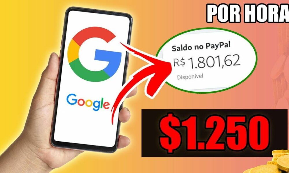 Receba $1.250 POR HORA Pesquisando COISAS no GOOGLE (Testado + Comprovado) Ganhar Dinheiro Online