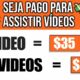 Receba $35,00 no PAYPAL para cada Vídeo Assistido [Prova de Pagamento]Como Ganhar Dinheiro no Paypal