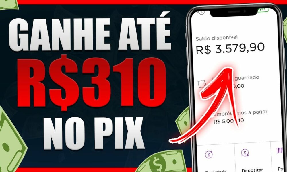 [SUBSTITUTO DO KWAI] INDIQUE E GANHE ATÉ R$310,00 NO PIX | APP PARA GANHAR DINHEIRO de VERDADE