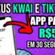 SUBSTITUTO do Kwai e TikTok🤑APP PAGA R$540 EM 30 SEG PARA CURTIR VÍDEOS/Ganhar Dinheiro na Internet