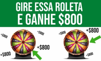 Saque $800 TODO DIA Girando essa Roleta no GOOGLE [GRÁTIS+ PROVA] Ganhar Dinheiro Online