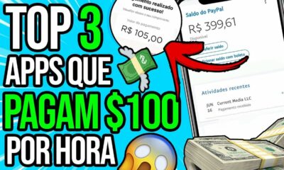 TOP 3 MELHORES APPS PARA GANHAR DINHEIRO ONLINE - ​Como Ganhar Dinheiro na Internet