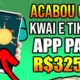 ACABOU com Kwai e TikTok APP PAGA MUITO DINHEIRO pra CLICAR e VER VIDEOS/Ganhar Dinheiro na Internet