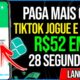 [ADEUS TIKTOK] APP PARA GANHAR DINHEIRO PAGA R$52 em 00:28 SEGUNDOS/Como Ganhar Dinheiro na Internet