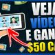 APP de JOGO que GANHA DINHEIRO ASSISTINDO VÍDEOS no YOUTUBE/ APP PARA GANHAR DINHEIRO na INTERNET