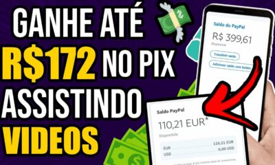 ASSISTA VÍDEOS NESSE APP E GANHE DINHEIRO $172,00 VIA PIX/Como Ganhar Dinheiro na Internet