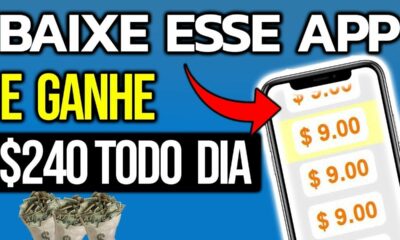 BAIXE esse APP QUE GANHA DINHEIRO DE VERDADE E SAQUE $240 TODO DIA de GRAÇA - Como Ganhar Dinheiro