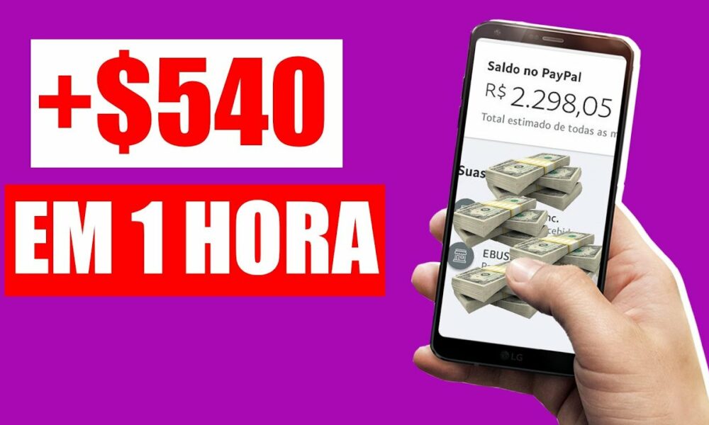 Digite Essa Palavra no seu Celular e Ganhe $540 em 1 HORA [PROVA DE PAGAMENTO]Ganhar Dinheiro Online