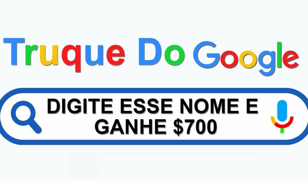 Digite esse Nome no Google e Ganhe $700 NA HORA de graça [PROVA DE PAGAMENTO] Ganhar dinheiro online