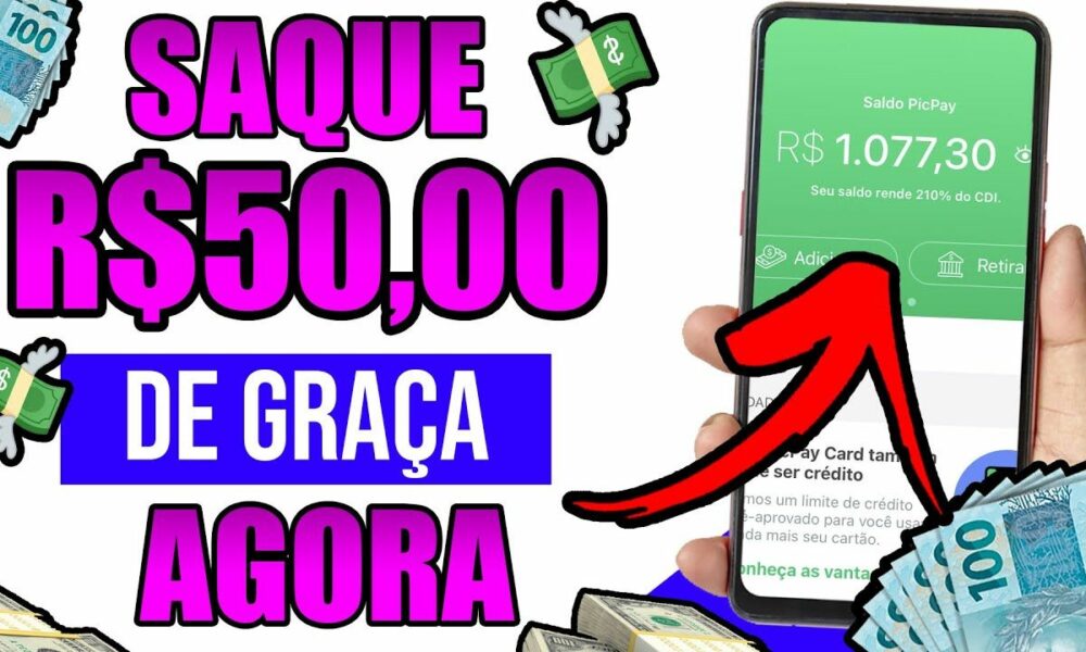 ESSE NOVO APP PAGA $50,00 NO PIX NA HORA SEM INDICAR E SEM INVESTIR/Como Ganhar Dinheiro na Internet