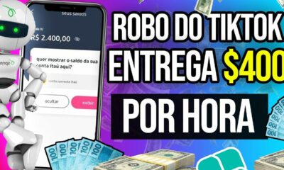 ESSE ROBÔ de PIX faz VOCÊ Ganhar $400 POR HORA no TIKTOK (Provado) Como Ganhar Dinheiro no TikTok