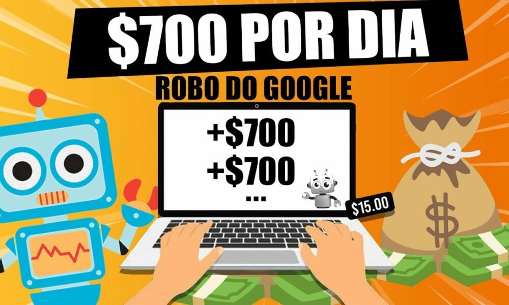 ESSE ROBÔ do GOOGLE PAGA $700/DIA de GRAÇA (Ganhe dinheiro Dormindo) [+PROVA] Ganhar Dinheiro Online