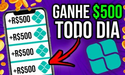 Esse App Paga $500 POR DIA🤑 MELHOR APLICATIVO PARA GANHAR DINHEIRO/App que Ganha dinheiro de Verdade