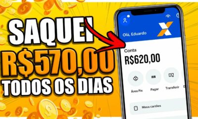 FAÇA ISSO E GANHE DINHEIRO TODO DIA [RECEBI $570] Melhor APP para GANHAR DINHEIRO de VERDADE Rápido