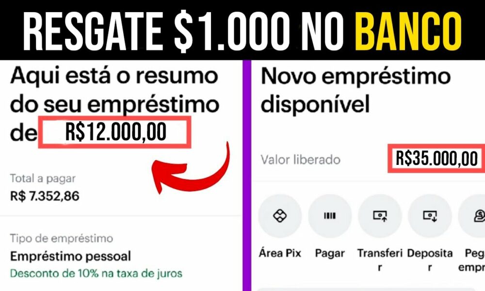 FAÇA ISSO E RESGATE $1.000 NO BANCO QUANDO QUISER [Como Ganhar Dinheiro] Ganhar Dinheiro Online