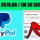 FIM DO KWAI e TIKTOK🤑SAQUE R$70,00 A CADA 30 SEGUNDOS NESSE NOVO APP/Ganhar Dinheiro na Internet