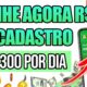 GANHE AGORA R$50 REAIS no CADASTRO + SAQUE ATÉ R$300 no PIX TODO DIA - APP PARA GANHAR DINHEIRO