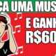 Ganhe $150 Todo Dia Ouvindo Músicas no Celular (Prova de Pagamento de R$600) Ganhar Dinheiro Online