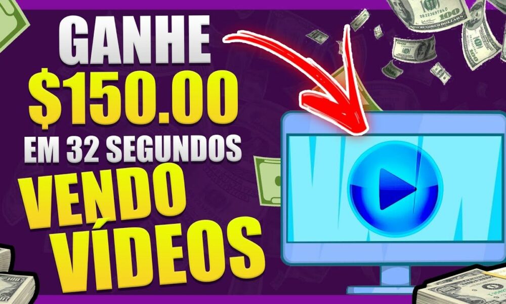 Ganhe $150.00 Por 32 Segundos no YouTube [PAGOU R$4.500 NO MÊS] Como Ganhar Dinheiro Online