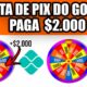 Ganhe $2.000 Usando essa ROLETA de PIX DO GOOGLE [PROVA DE PAGAMENTO] Como ganhar dinheiro online