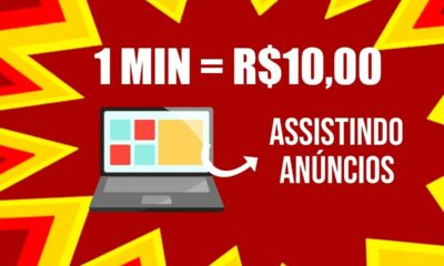 Ganhe $3.65 Por Minuto Assistindo Anúncios | GANHEI +$427 (Prova de Pagamento)Ganhar Dinheiro Online