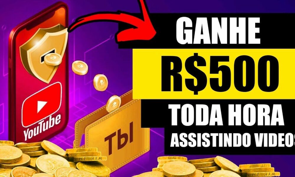 Ganhe $500 Toda Hora no Paypal Assistindo Vídeos Online (Prova de Pagamento) Ganhar Dinheiro Online