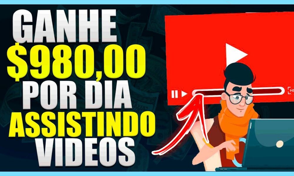 Ganhe $980.00 Por Dia do YouTube em APENAS 12 Minutos [RENDA COM VÍDEOS] Como Ganhar Dinheiro Online