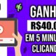 Ganhe R$40,00 NO PIX EM APENAS 5 MINUTOS CLICANDO EM ANÚNCIOS (Como ganhar dinheiro online)