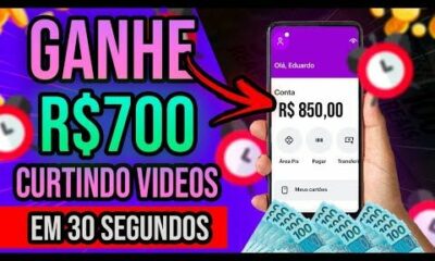 Ganhe R$700 No Pix em 2 minutos CURTINDO VÍDEOS (ganhar dinheiro na internet) Ganhar Dinheiro Online